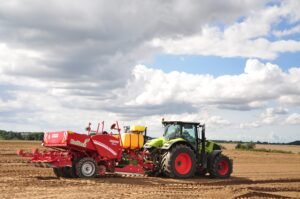 Tractores en el campo