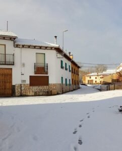 Pueblo nevado