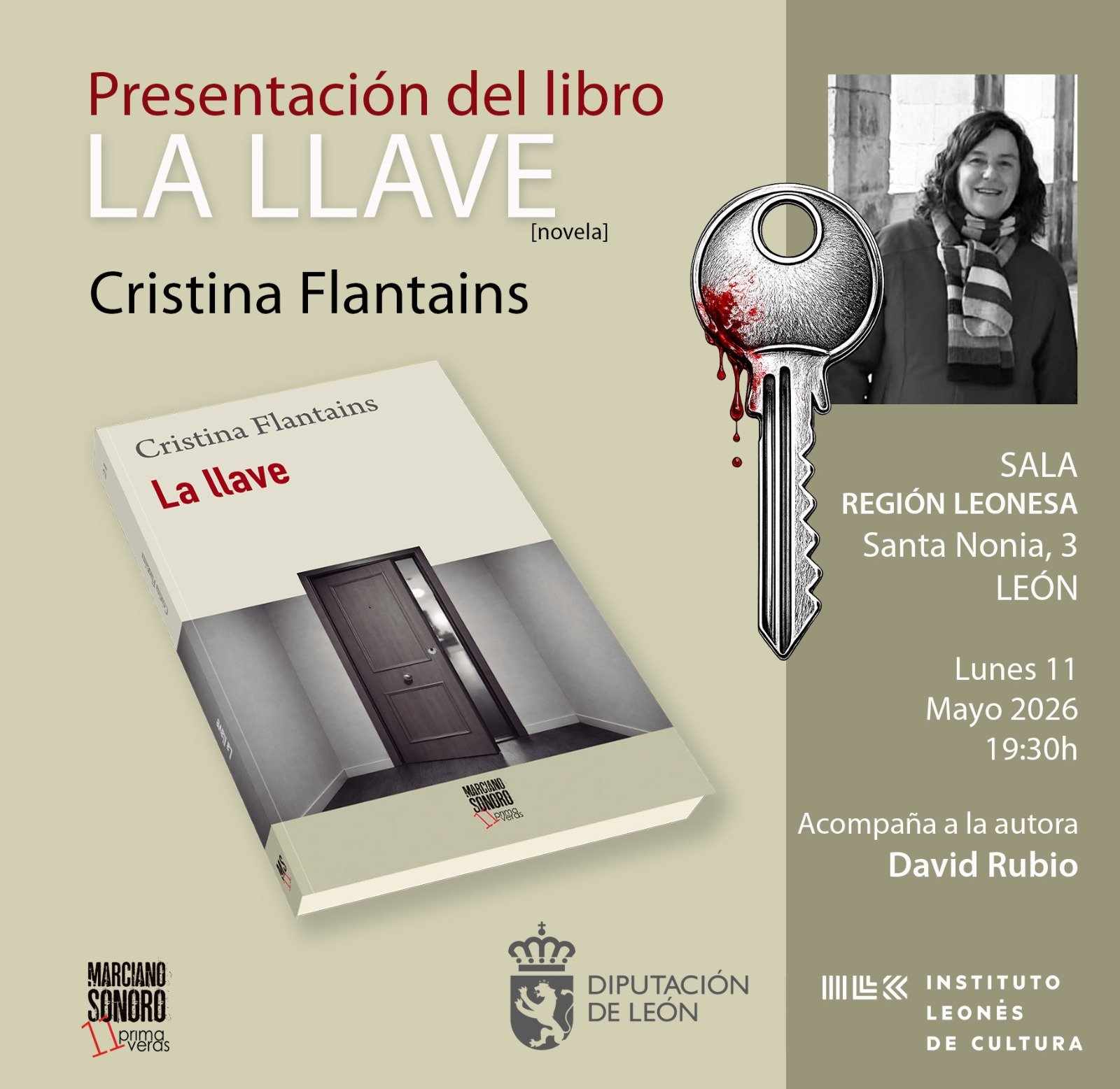 Cartel presentación de libro