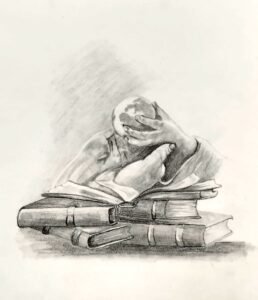 Ilustración de Marga Román Modino, inspirado en Faustina Álvarez y su vida para el libro homenaje que se le dedicó en marzo de 2025
