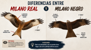 Diferencia milano real y milano negro